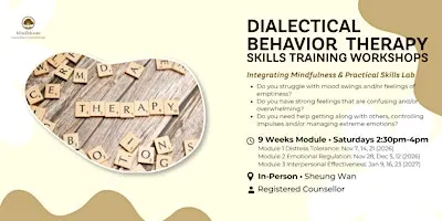 Dialectical Behavior Therapy Skills Training Workshops