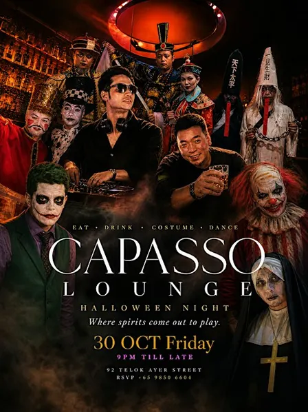 Vibe Fridays: Halloween Edition at Capasso Lounge