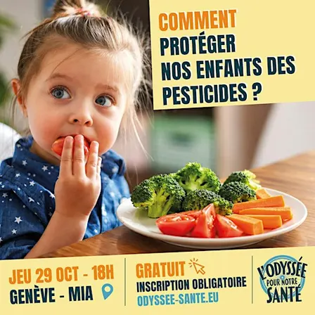 Comment protéger nos enfants des pesticides ?