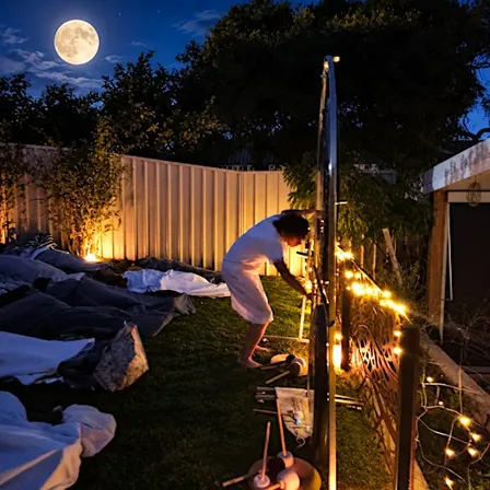 Full moon sound healing outdoors Scarborough