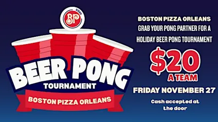 Holiday Beer Pong Tournament