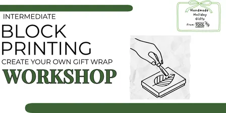 Intermediate Block Printing: Create Your Own Gift Wrap