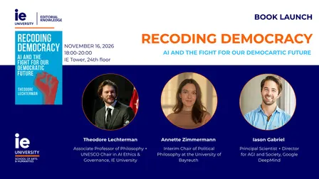BOOK LAUNCH EVENT | Recoding Democracy by Ted Lechterman