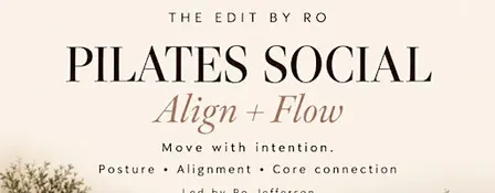 Pilates Social  Align, Flow + Sculpt