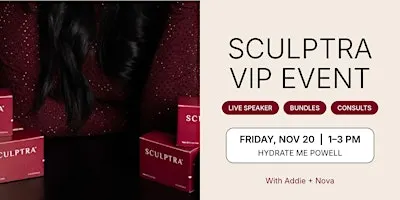 Sculptra VIP Event ft. Galderma | Hydrate Me Powell