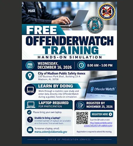 SORNA OffenderWatch Training