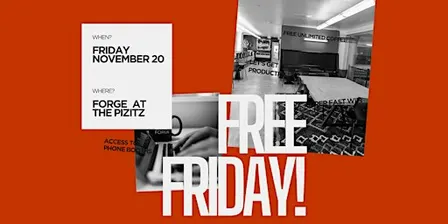 Free Friday at Forge