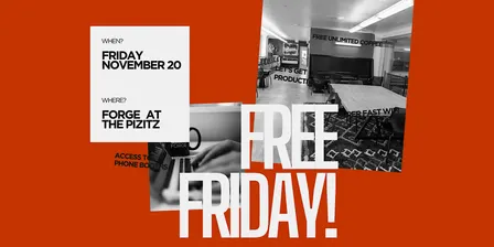 Free Friday at Forge