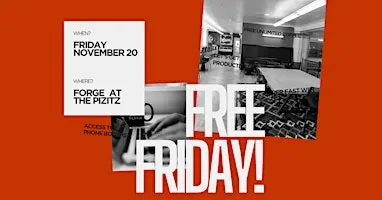 Free Friday at Forge