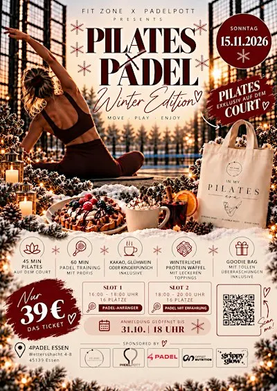 Pilates X Padel - Winter Edition