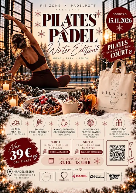 Pilates X Padel - Winter Edition