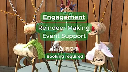 Engagement: Reindeers - Young Adult Ranger Experience at Kingfisher Barn