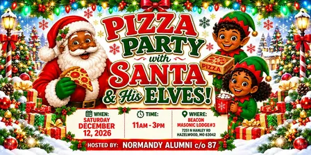 Pizza Party with Santa & His Elves - 2026