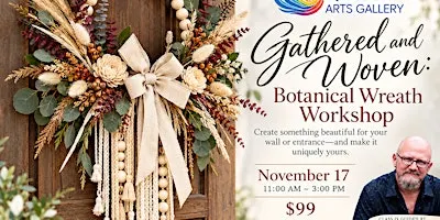 Gathered and Woven: Botanical Wreath Workshop