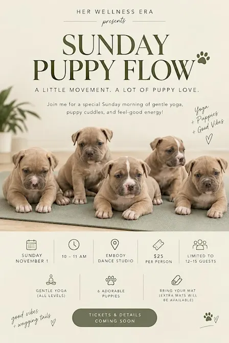 Sunday Puppy Flow