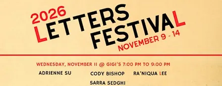 Letters Festival Food Writing Event at Gigi's