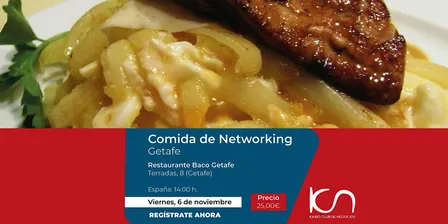 KCN Comida de Networking Getafe - 6 de noviembre