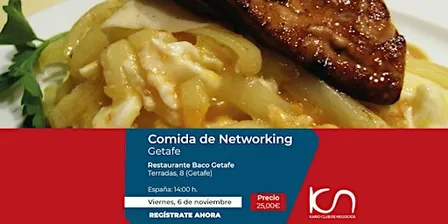 KCN Comida de Networking Getafe - 6 de noviembre