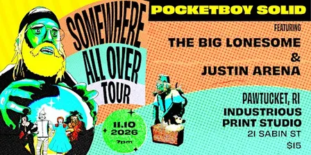 Pocketboy Solid live at Industrious Print Studio with The Big Lonesome