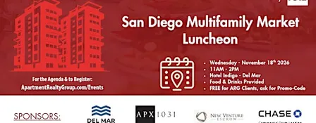 State of the San Diego Multifamily Market - Luncheon
