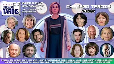 Chicago TARDIS 2026 Saturday Autographs + Photographs