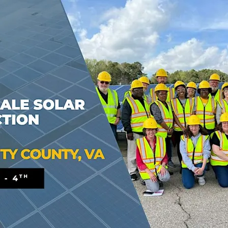 Utility-Scale Solar Construction & OSHA 10 Training