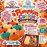 Sensory Friendly Pumpkin Cookie Decorating Event!