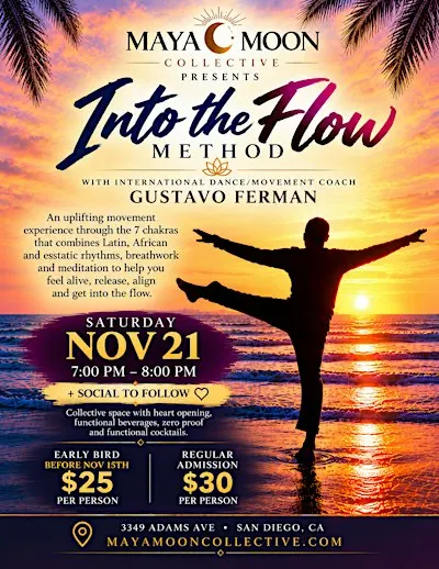 INTO THE FLOW METHOD Awaken your spirit move-breathe-connect.