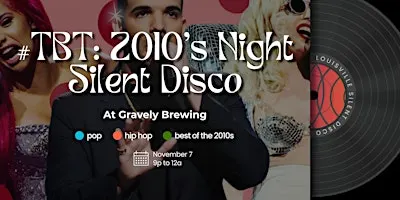 #TBT: A 2010's Night Silent Disco at Gravely Brewing