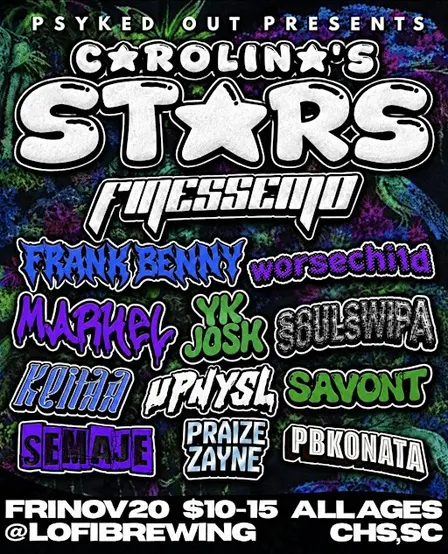 PSYKED OUT PRESENTS: CAROLINA'S STARS