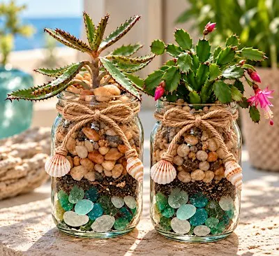 Shore Things: A Plant and Sea Glass Workshop