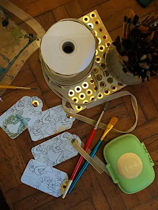 DESIGN & SIP: Watercolor Workshop with Lisa Marie of Fleetwood Studios