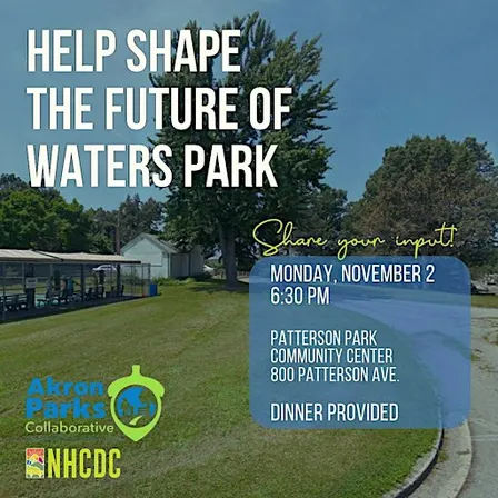 Help Shape the Future of Waters Park! | Community Meeting
