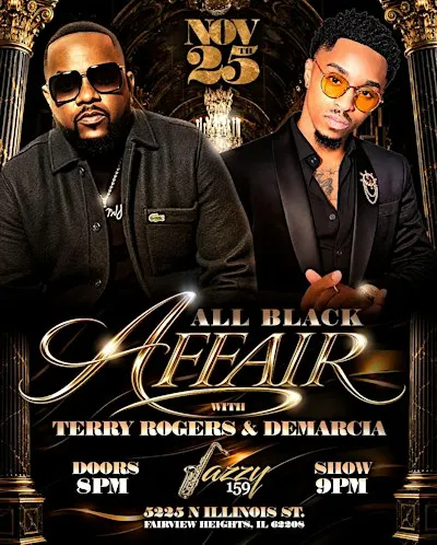 All Black Affair with Terry Rogers and Demarcia