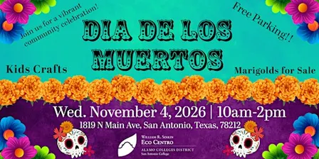 Celebrate Dia de los Muertos/Day of the Dead!