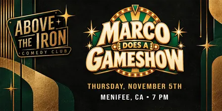 Marco Does a Gameshow LIVE at Above The Iron