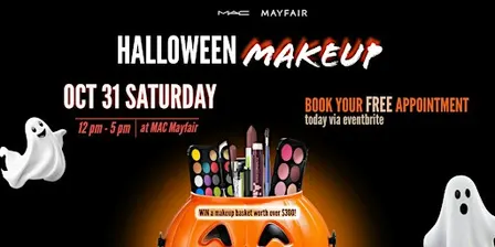 MAC Halloween Makeup Sessions