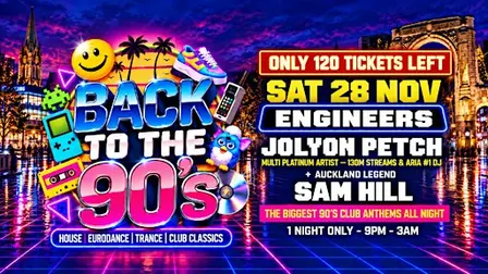 Back To The 90's - Christchurch (Launch Party)