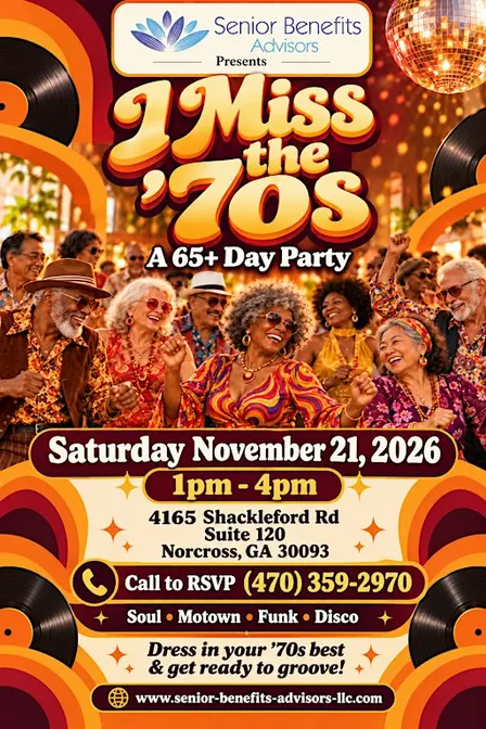 I Miss the 70's - A 65+ Day Party