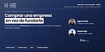 Emprendimiento por adquisición: cómo funciona un Search Fund
