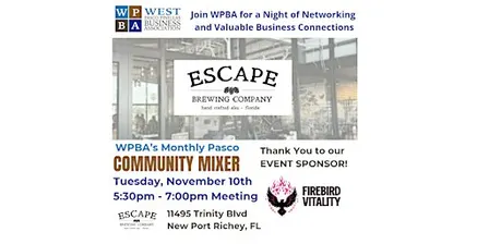 WPBA's Pasco Community Mixer