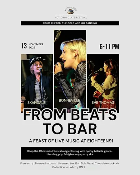 Whitby Hot Chocolate Festival- From Beats to Bar