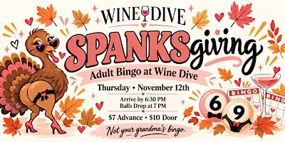 Spanksgiving ADULT Boozy Game Night I Wine Dive Lakewood