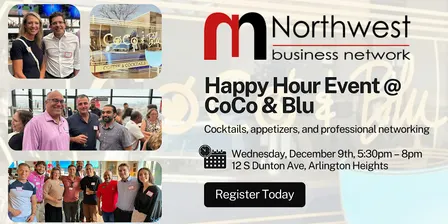 Northwest Business Network: Happy Hour Networking @ CoCo & Blu (December 9)