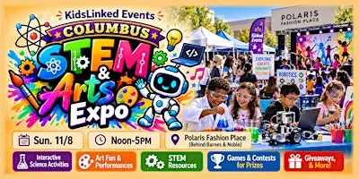 VENDOR REGISTRATION: Columbus STEM & Arts Expo (11.8.26)
