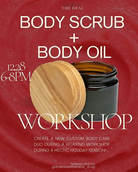 Body Oil & Scrub Workshop @ The Spa at The Palisades