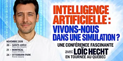 ✔️ INTELLIGENCE ARTIFICIELLE ET CONSCIENCE - Avec Loïc Hecht, auteur.