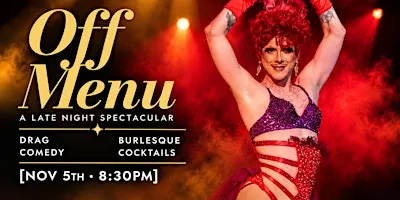 Off Menu: A Late Night Spectacular at Parlour Bar  | St. Paul, MN
