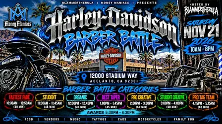 Harley Davidson Barber Battle 2026