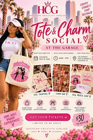 HCG Tote & Charm Social